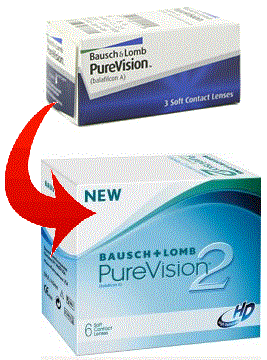 PureVision / PureVision 2 HD Contact Lenses
